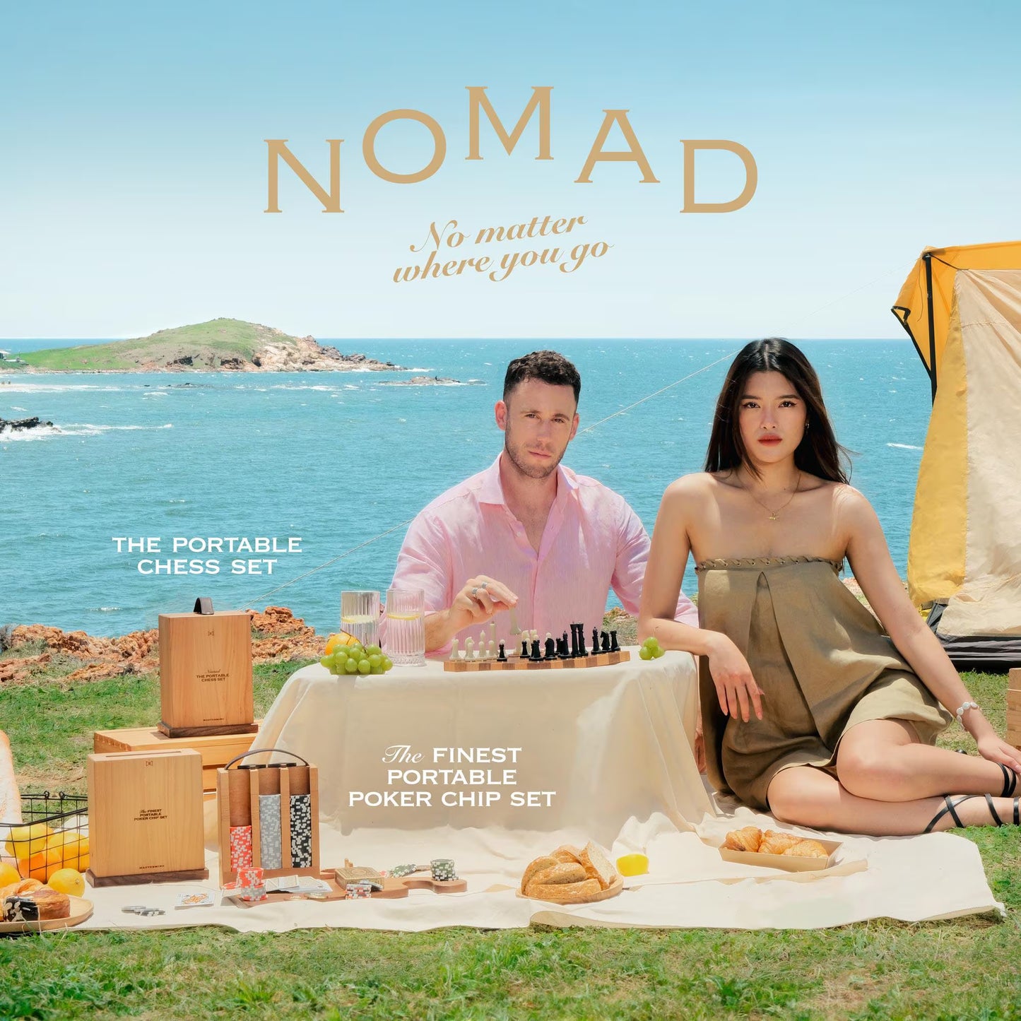 The Nomad Portable Chess Set