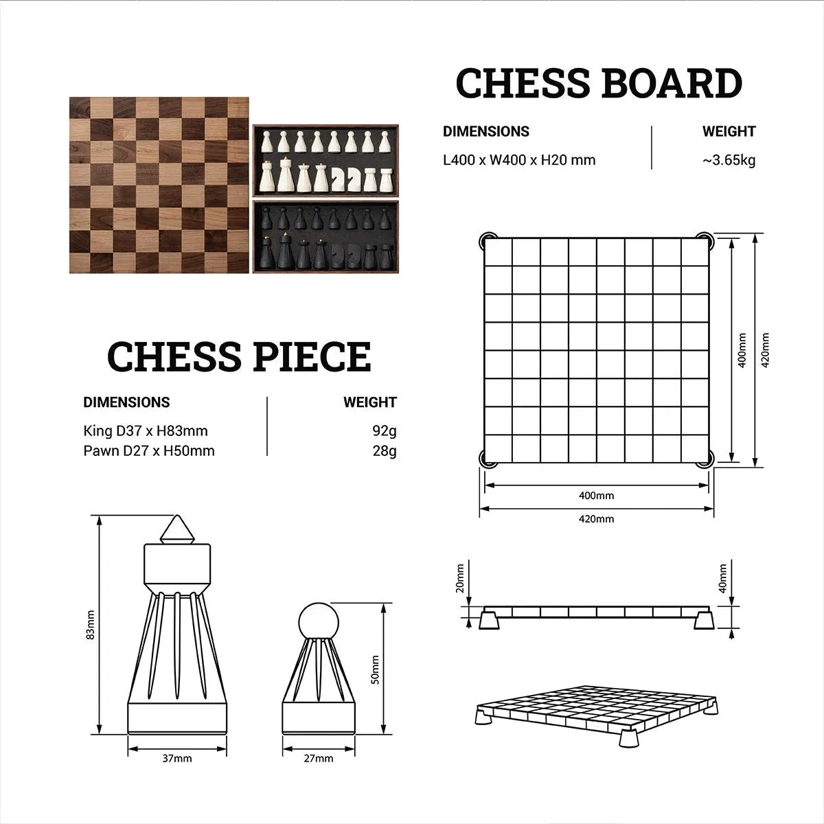 The Grand Pavilion Chess Set