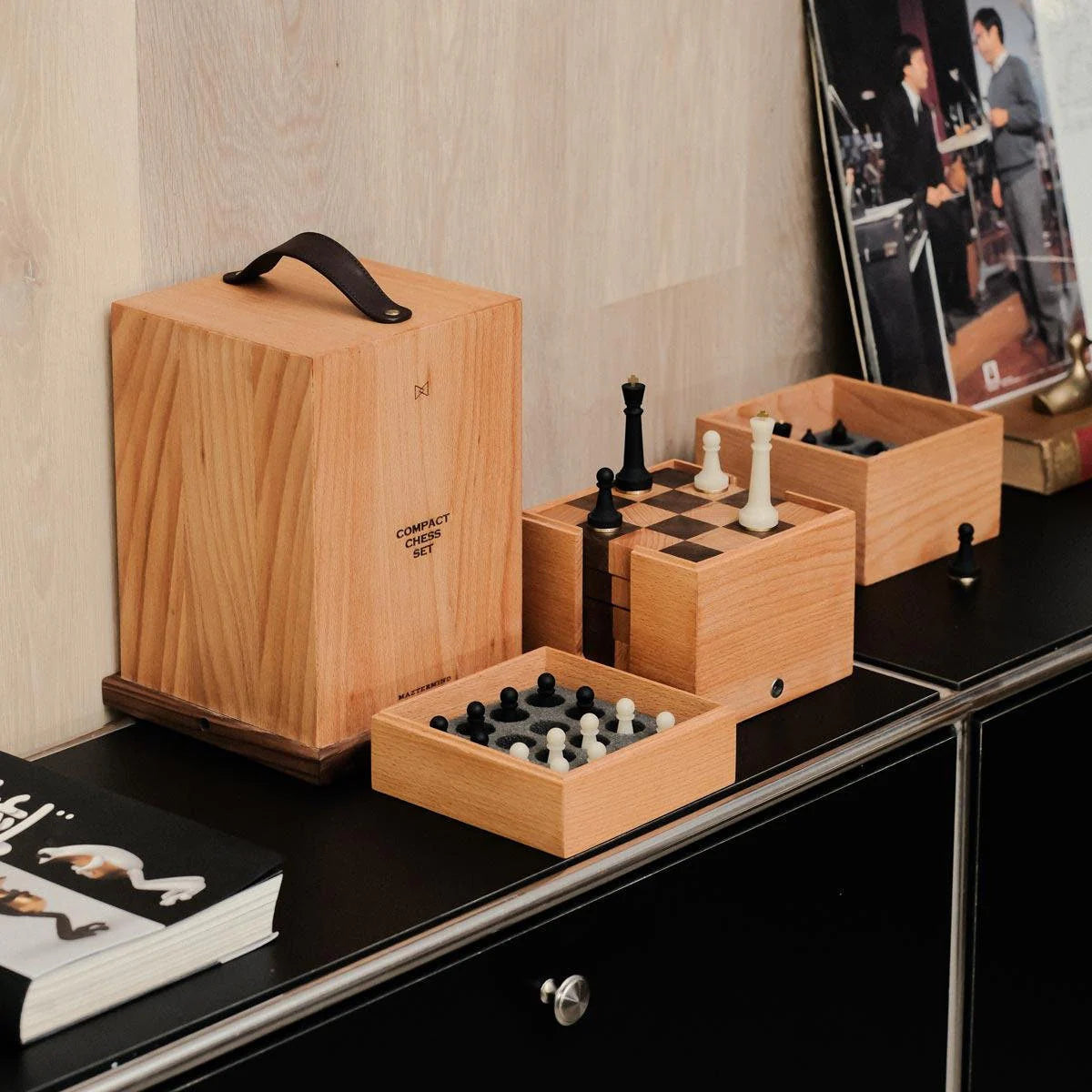 The Nomad Portable Chess Set