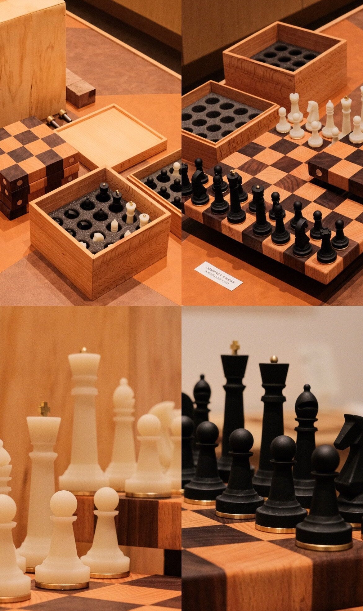 The Nomad Portable Chess Set